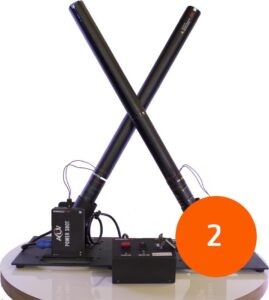 FXset 1 – 2x confettishooter