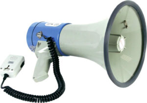 Megafoon 45 Watt Excl. batterijen