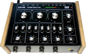 E&S DJR-400FX 4-chan. rotary mixer.