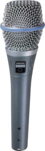Shure Beta 87C condensator zangmicrofoon