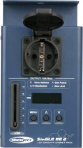 1 kanaals dimmer analoog/DMX 2.2 kw