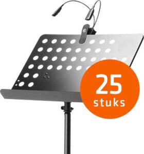 Lessenaar met lampje set 25 stuks