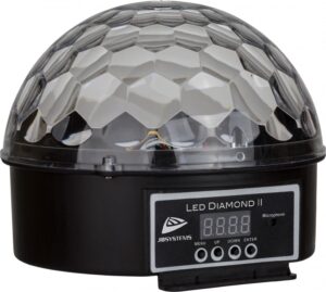 Diamond sunray effect LED