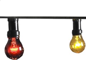 Prikkabel 25 mtr. Kleur 25 LED lampjes om de 100cm