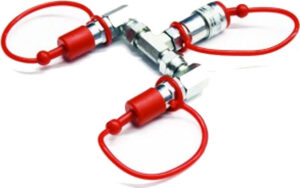CO2 Split voor 1 x fles 2 x jet