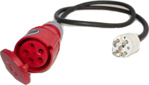 Perilex male 16A -32A CEE F verloop