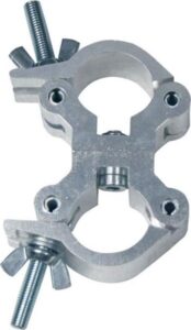 50 mm swivel coupler zilver
