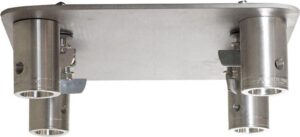 Truss topplaat Tbv. movingheads op X/H30V Zwart