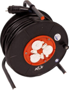 230 Volt haspel 25 mtr