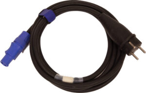 Powercon voedingskabel 1,5 mtr