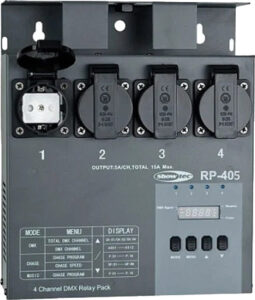 Relaypack 4CH DMX 5A