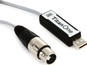 Avolites titan one dongle met Laptop