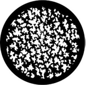Breakup gobo M-size 77119 Leaf Breakup small