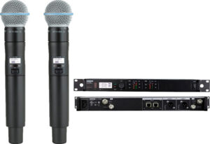 Shure ULX-D set – 2x handheld