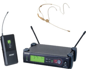 Shure SLX set – HSP4 Headset