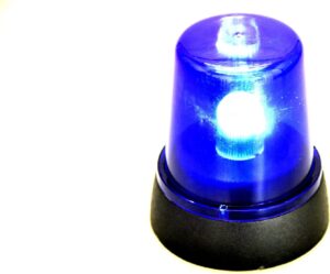 Zwaailicht blauw