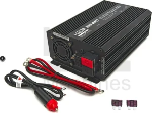 Omvormer 12Volt autostekker naar 230Volt (max 600Watt)