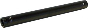 Alubuis 48mm 100cm with couplers Zwart