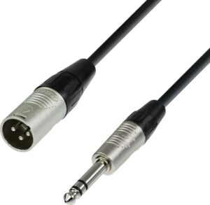 Jack – XLR male verloop 25 cm