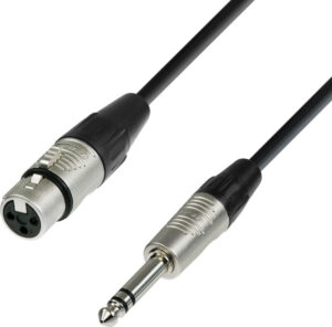 Jack – XLR female verloop 25cm