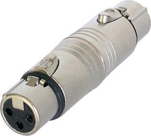 Bus XLR female/female
