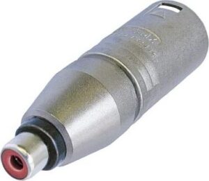 Bus XLR male/RCA female